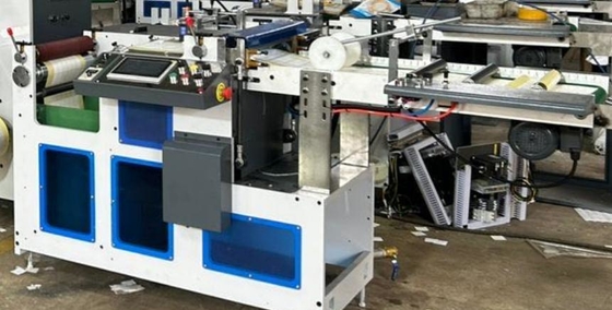 High Speed Flatbed Label Die Cutting Machine Roll To Roll Aluminium Die Cutter Machine