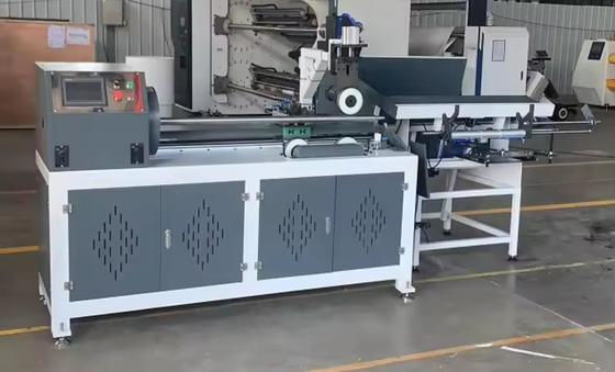 High Speed Industrial Automatic Paper Core Cutter Machine 1100-1300mm Tube Length