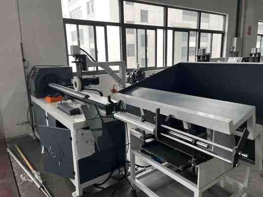 High Speed Industrial Automatic Paper Core Cutter Machine 1100-1300mm Tube Length