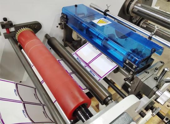 SR-350FG Automatic High Paper Speed Lable Slitting Cutting Rewinding Machine