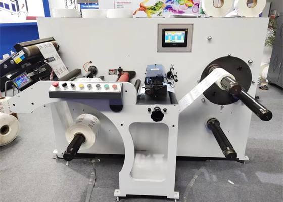 SR-350FG Automatic High Paper Speed Lable Slitting Cutting Rewinding Machine
