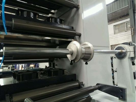 SR-320-4 Automatic Roll-On Roll-Off 4-Color Flexo Lamination Die Cutting Slitting Machine Gear Core Component for Paper Stack