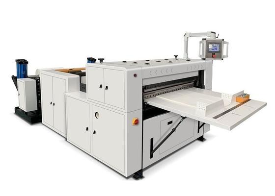 HKA-1400/1600 Multi-Material Jumbo Roll Cutting Machine for A4/A3 Paper Hamburg Paper PVC PET Schneider Motor Pump Bearing Gear
