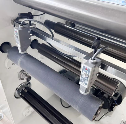 SR-350 Automatic Turret Type Rewinder Paper Slitter Cut Rewinder Machine For Blank Lables