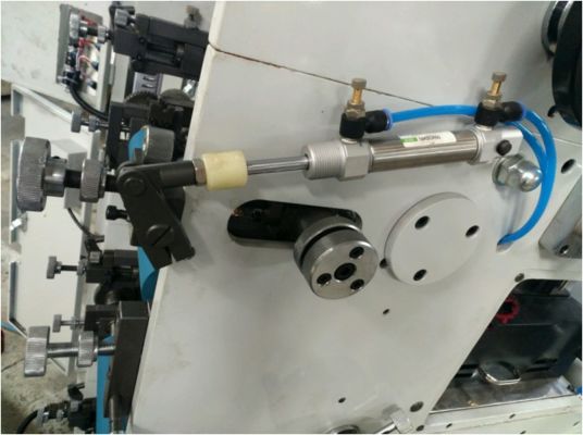 SR-320-4 Automatic Roll-On Roll-Off 4-Color Flexo Lamination Die Cutting Slitting Machine Gear Core Component for Paper Stack
