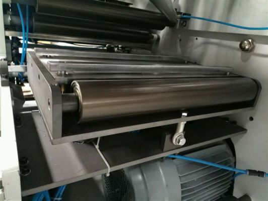 SR-320-4 Automatic Roll-On Roll-Off 4-Color Flexo Lamination Die Cutting Slitting Machine Gear Core Component for Paper Stack