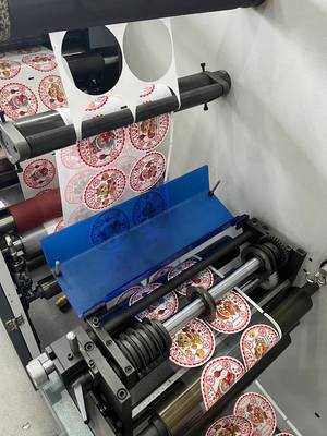 SR-350YMHigh Seepd Intermittent Printing Label Full Rotary Slitting Die Cutting Machine