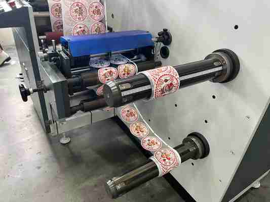 SR-350YMHigh Seepd Intermittent Printing Label Full Rotary Slitting Die Cutting Machine