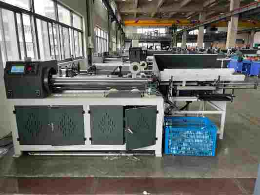 SR-1300c  High Speed Industrial Automatic Paper Core Cutter Machine 1100-1300mm Tube Length