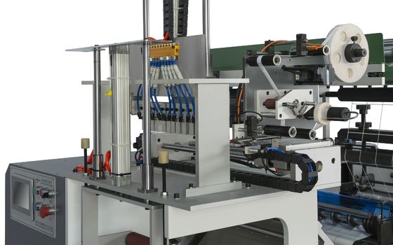 Fully Automatic SR-350YFQ Die Cutting System with Servo Motors Schneider PLC Control Pump Gear/Bearing Core Components