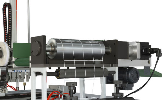 SR-350YFQ fully automatic rotary die cutting&slitting&rewinding machine