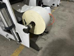 SR-350YB Rotary Blank Label Die Cuting Machine With Slitter