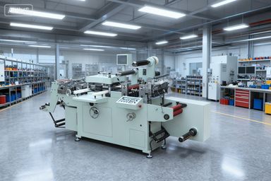 SR-350Z macchina automatica di taglio a fuso a media velocità con controllo di registrazione e eliminazione dei rifiuti